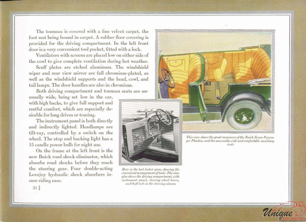 1930 Buick Prestige Brochure Page 30